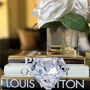 COFFEE TABLE DECOR BOOKS-SILVER SET